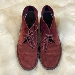 Clarks Originals Men’s Marron Suede Chukka Ankle Boots